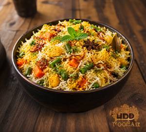 Veg Dum Biryani Plate