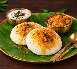 Ghee Podi Idli [2 Pcs]