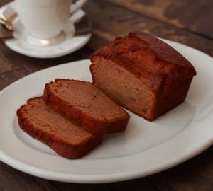 Banana Choco Chips Tea Cake Slice