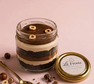 Hazelnut Chocolate Jar Cake