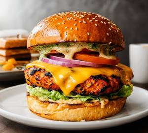 Tandoori Cheese Burger