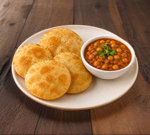 Sattu Puri With Chola