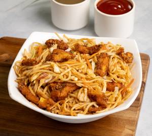 Hyssop Crispy Fried Babycorn Noodles