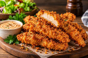 Fried Chicken Stripes