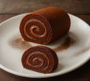 Chocolate Swiss Roll [1 Piece]