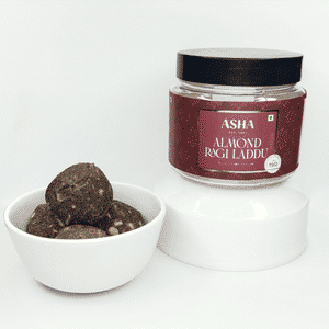 Almond Ragi Laddu 150 Gms