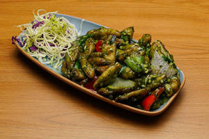 Andhra Style Chilly Babycorn