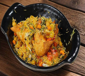 Amul Samosa Chaat