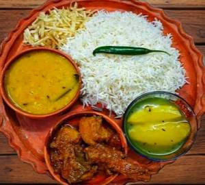 Chicken thali