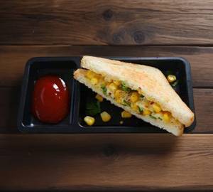 Corn masala sandwich