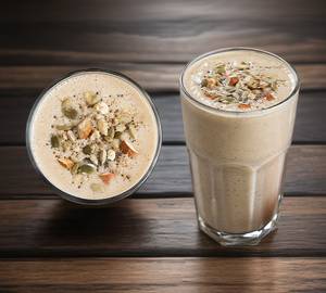 Apple & Dry Fruits Smoothie