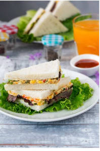 Veg Coleslaw Sandwich