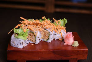 ENOKI MUSHROOM ROLL VEG