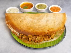 Mushroom Masala Dosa