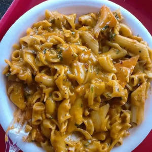 Cheesy Sauce Chicken Pasta