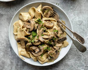Mushroom Stroganoff