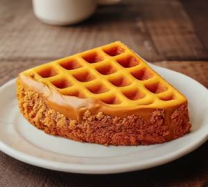 Crunchy Peanut Butter Waffles