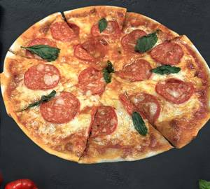 Chicken Pepperoni Pizza