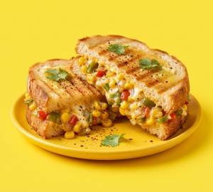 Corn And Capsicum Sandwich