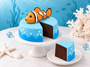 Bento Cake Fish Theme [250g]