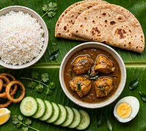 Chicken Meals (2 chapathi)