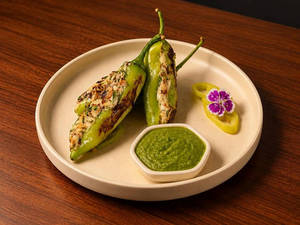 Roasted Stuffed Chillies