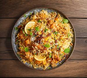 Mughlai chicken biryani