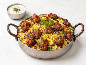 Mushroom 65 Briyani