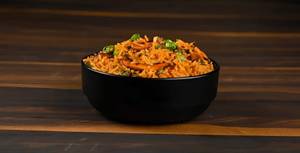 Mushroom Schezwan Rice