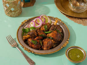 Hyderabadi Mutton Chukka