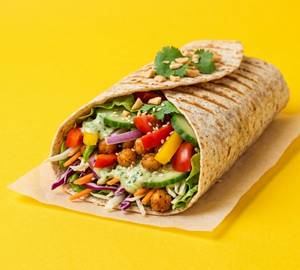Crunchy Veg Wrap