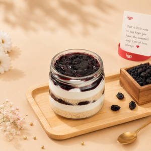Blueberry Jar Cake (350 ml)