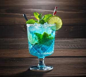 Blue Curacao Mojito