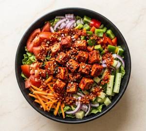 Spicy chicken chilli salad