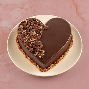 Hazel Heart Cake