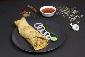 Jumbo Egg Bhurji Roll