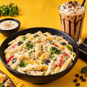 🔥White Sauce Pasta (100% Suji ,NO Meda)