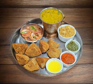 Dal Bhati Thali
