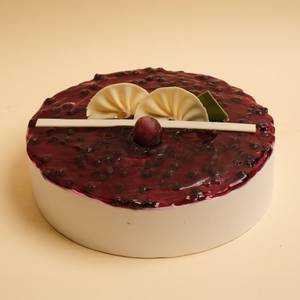 Eggless Blueberry Cake