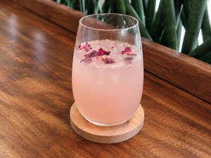 Lychee Rose Lemon Soda