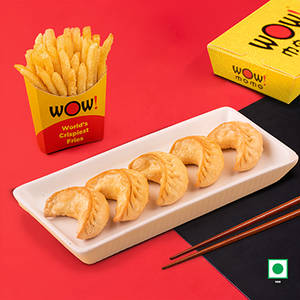 Corn & Cheese Fried Momo + OG Crispy Fries Regular