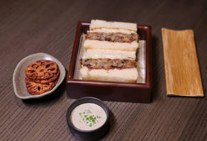 MUSHROOM KATSU SANDO Chef's New Creation Chef’s Recommended