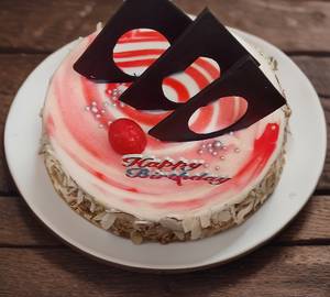Choco Almond Cake [Egg 1 Kg]