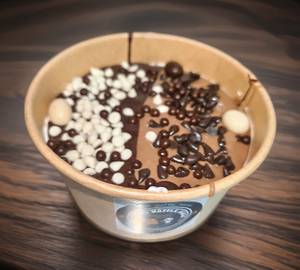 Double chocolate [bowl cake]
