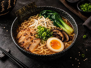 Miso Shoyu Ramen (non-veg)