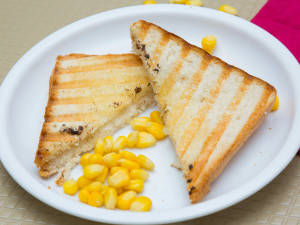 Corn N Cheese Sandwich