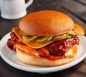 Korean Grilled Chicken Burger