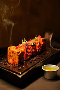 Ajmeri Beetroot Paneer Tikka