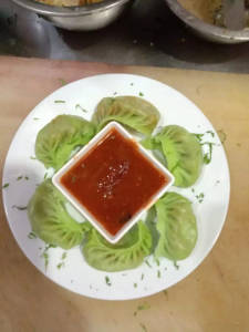 Schezwan Veg Momo