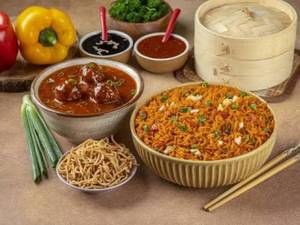 Veg Triple Fried Rice